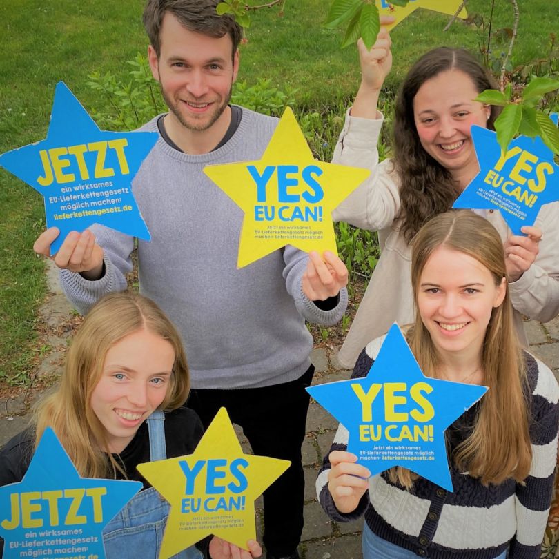 #yesEUcan: Neue Kampagne für EU-Lieferkettengesetz gestartet